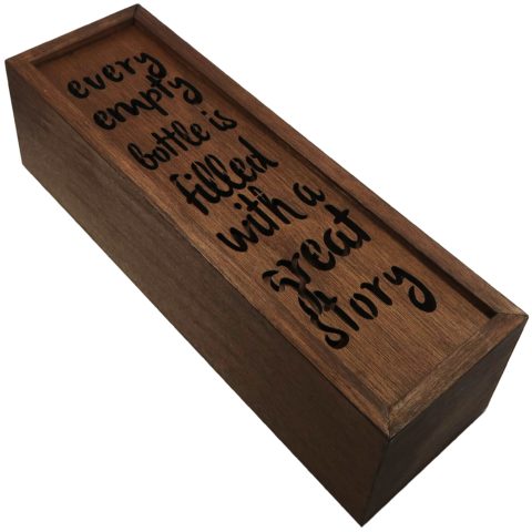 Caja para Vino o Licores "Every empty" - Image 3