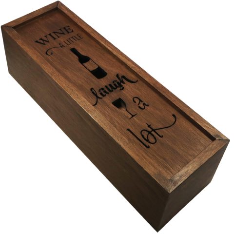 Caja para Vino o Licores "Wine a little" - Image 4