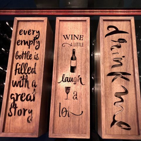 Caja para Vino o Licores "Wine a little" - Image 6